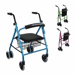 Klappbarer Rollator | Sitz...