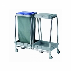 Wäschewagen mit zwei...