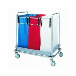 Wagen mit verchromtem...