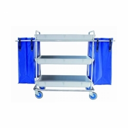 Wäschewagen mit 2 Taschen,...