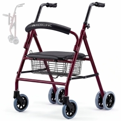 Klappbarer Rollator | Sitz...